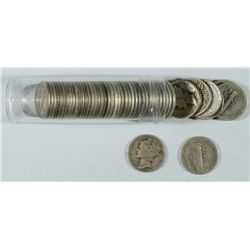 ROLL of MERCURY DIMES