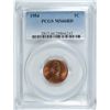 Image 1 : 1954 LINCOLN CENT, PCGS MS-66 RED!  RARE!!