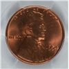 Image 2 : 1954 LINCOLN CENT, PCGS MS-66 RED!  RARE!!