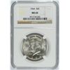 Image 1 : 1964 KENNEDY HALF DOLLAR, NGC MS-65