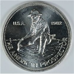 1982 1 OZT .999 FS ENGELHARD PROSPECTOR