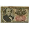 Image 1 : 1874 TWENTY FIVE CENT US FRACTIONAL NOTE