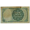 Image 2 : 1874 TWENTY FIVE CENT US FRACTIONAL NOTE