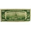 Image 2 : 1928 $50 FEDERAL RESERVE NOTE (REDEEMABLE IN GOLD)