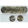 Image 1 : ORIGINAL GEM BU ROLL ( 20 ) COINS 1960 FRANKLIN HALF DOLLARS