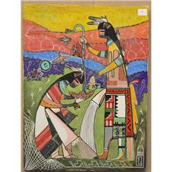 HOPI STYLE PAINTING