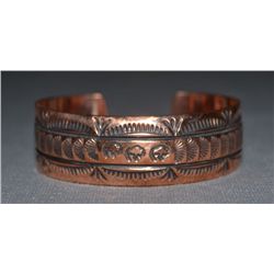 NAVAJO COPPER BRACELET