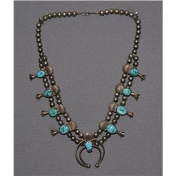 NAVAJO CHILDS SQUASH BLOSSOM NECKLACE