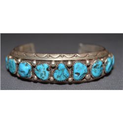 NAVAJO SILVER BRACELET