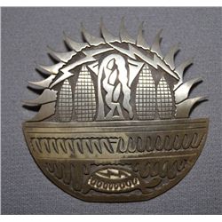 HOPI STYLE SILVER PENDANT