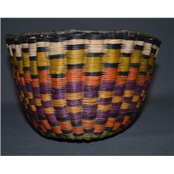 HOPI BASKETRY CYLINDER