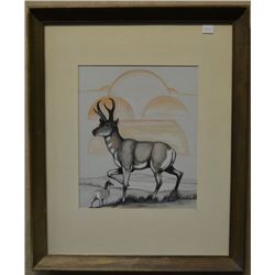 APACHE PAINTING  ***PBS DONATION***