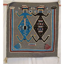 NAVAJO PICTORIAL TEXTILE