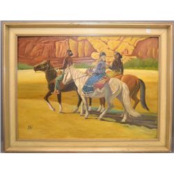 NAVAJO STYLE PAINTING