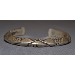 NAVAJO SILVER BRACELET