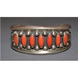 NAVAJO SILVER BRACELET