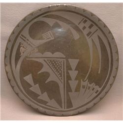 SAN ILDEFONSO POTTERY PLATE