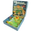 Image 1 : Game, Airport Futurmatic No. 1300 w/remote controlled airplane mfgd by Automatic Toy Company-Staten 
