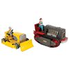 Image 1 : Toys (2), Showa tractor & Linemar bulldozer, both battery-operated tin toys in Exc working cond, up 
