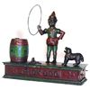 Image 1 : Bank, mechanical, Trick Dog, mfgd by Shepard Hardware Co., designed by Daniel Cooke, patd 1888, cast