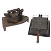 Image 1 : Kitchenware (3), cast iron Favorite Stoves & Ranges Piqua-Ware waffle iron, Beach Russ Co.-Chicago 3