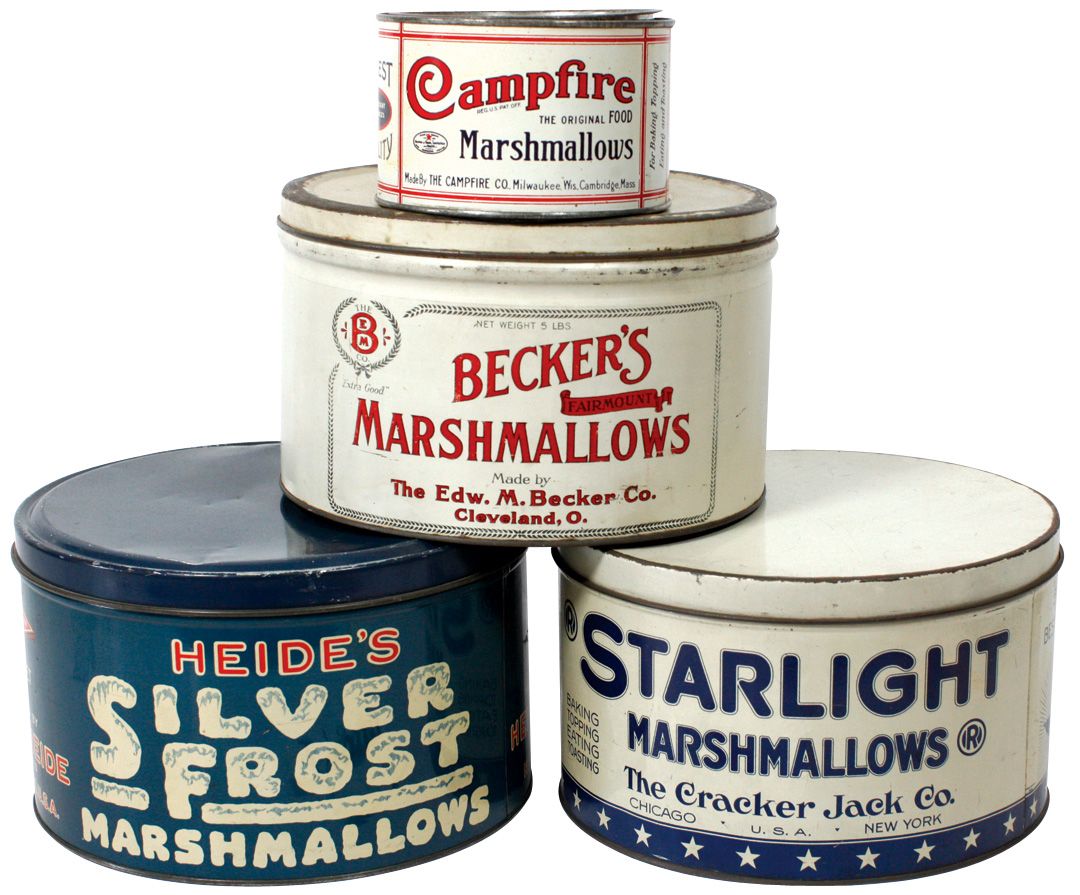 スーパーレア 20s ティン缶 Campfires Marshmallow Campfire Marshmallows Tin – The Stamped Cottage