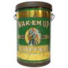 Image 1 : Country store coffee tin, Wak-Em Up Coffee, from Andresen-Ryan Coffee Co.-Duluth, MN, 10# w/wonderfu