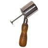 Image 1 : Ice cream scoop, unmarked, cylinder shaped bowl w/push plunger, 7"L.