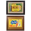 Image 2 : Advertising signs (3), Ol' Smoothie Root Beer litho on cdbd; Bireley's Soda framed paper litho & Neh