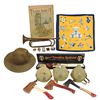 Image 1 : Boy Scouts  of America memorabilia (16), Official Firemaking Equipment in orig box, 2 metal mess kit