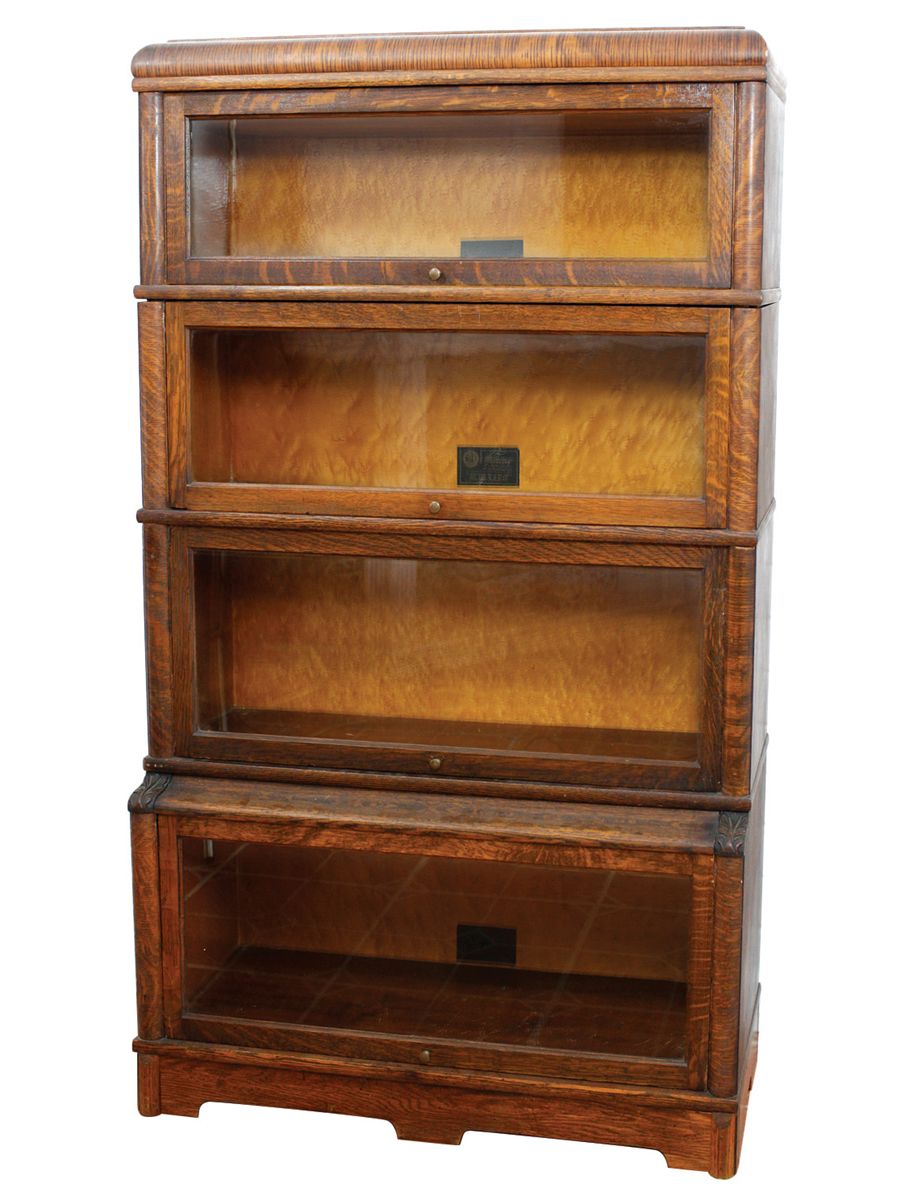 Furniture, stacking bookcase, The Viking Sectional Bookcase, mfgd by