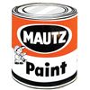 Image 1 : Advertising signs (2), Glidden oval & Mautz paint can w/rolled edges by Stout Sign Co., St. Louis, M