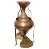 Image 1 : Seed grader or sorter, Seedburo Equipment Co.-Chicago, brass & copper, gravity pulls seeds through t
