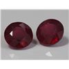 Image 1 : Pair of Round Ruby Loose Stones