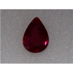 GIA  Ruby Pear Shape 2.04ct