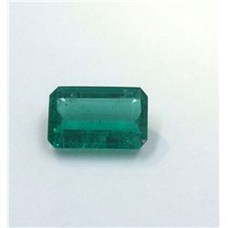 GIA  Emerald 2.92ct Octagonal