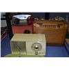 Image 1 : Four table top radios, General Electric, Philco etc.