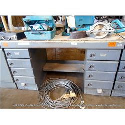 8-DRAWER METAL WORK BENCH