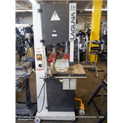 LAGUNA LT 16 HD BAND SAW W/ DOLLY AND TOOLS