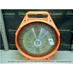 TABLE SAW BLADE CARRIER W/ BLADES 10X MONEY