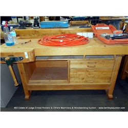 VERNE W. LOOSE 2-VISE TABLE
