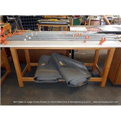 WOOD & PLASTIC-VERNE W. LOOSE WORK TABLE