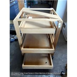 MOBILE WOOD CABINET