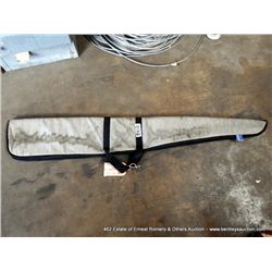 RIFLE CASE, TAN W/ BLACK EDGES