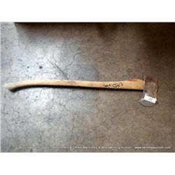 WOOD HANDLED AXE