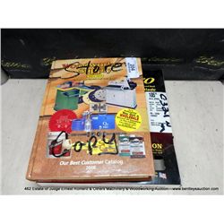 WOODWORKERS CATALOG WITH BOX BAND SAW BLADES