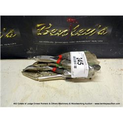 LOT: PLIERS, 4X THE MONEY