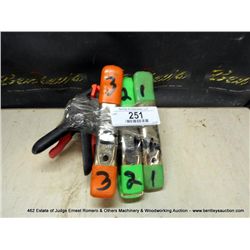 LOT: SPRING CLAMPS, 6X THE MONEY