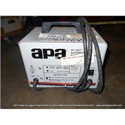 APA 205983 24 VOLT BATTERY CHARGER (print sequence:) 60764
