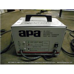 APA 205983 24 VOLT BATTERY CHARGER (print sequence:) 60765